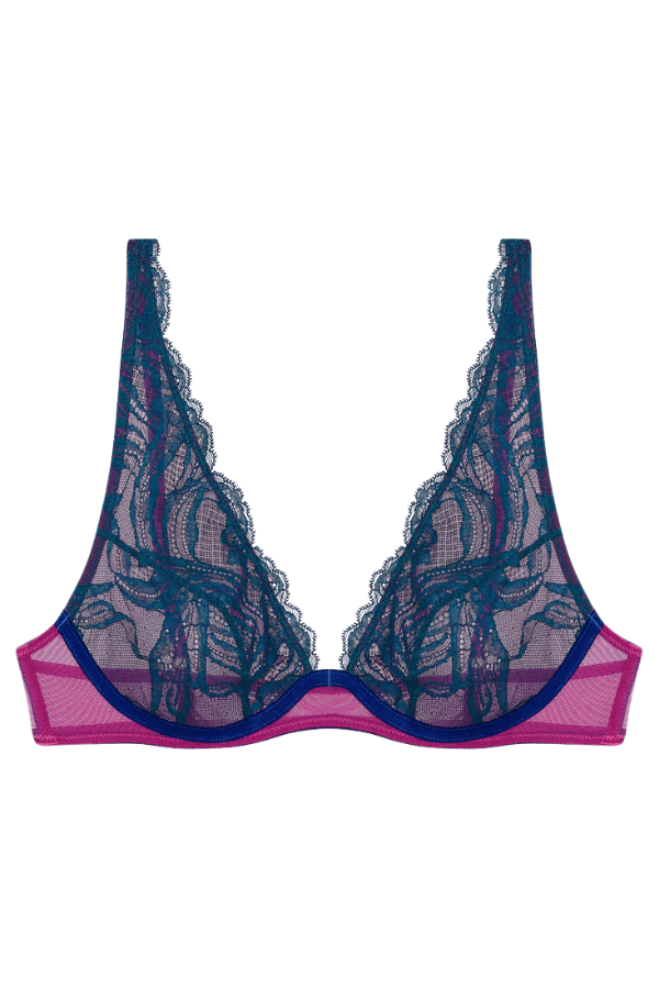 Buy Victoria's Secret PINK Dark Purple Smooth Lightly Lined Bra from Next  Luxembourg
