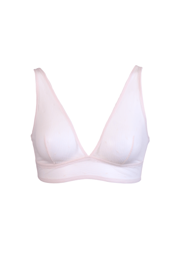 Soft cup bra EVIDENCE rose white - pink