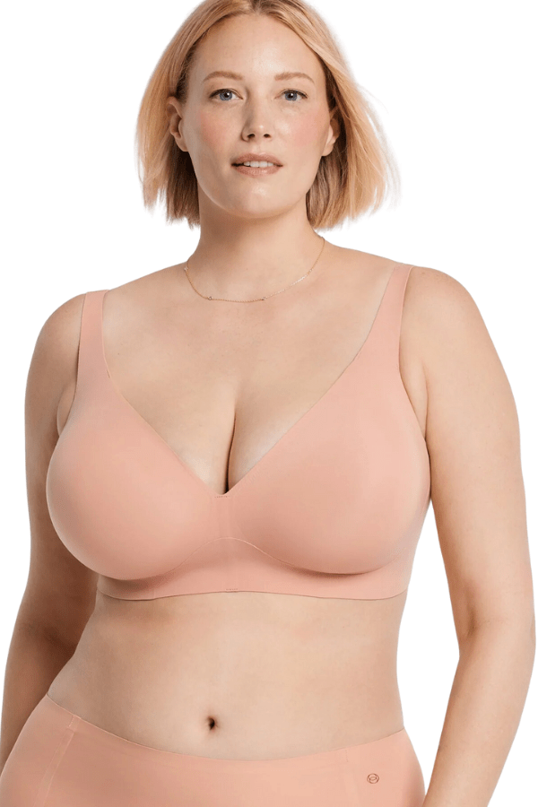 Luxe Lace Wireless Bra - Blushing Rose - Chérie Amour