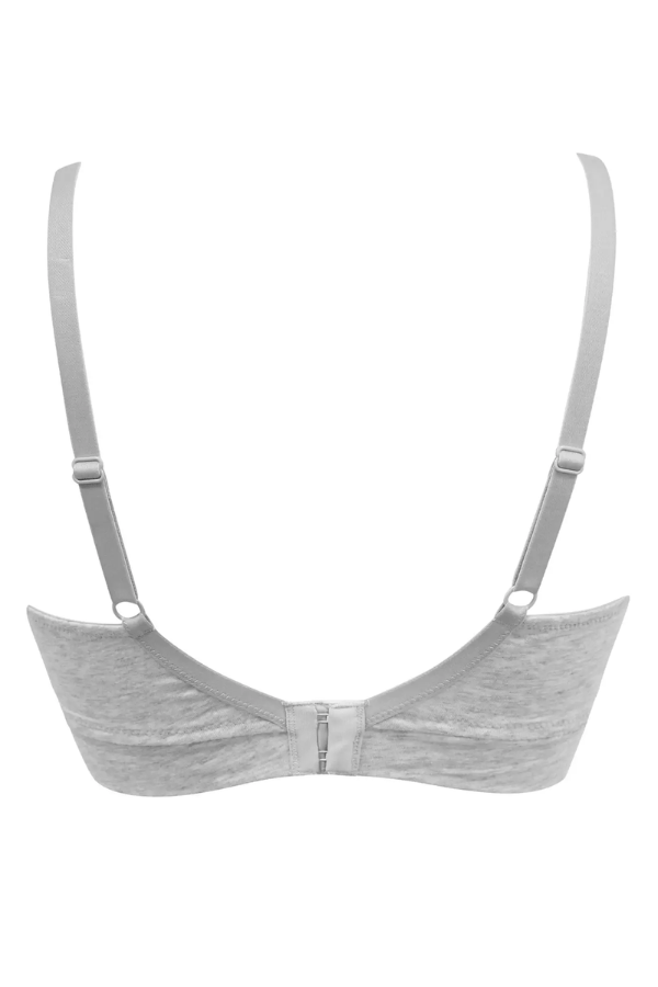 BEAUTIFUL Grey cotton bra, Bras