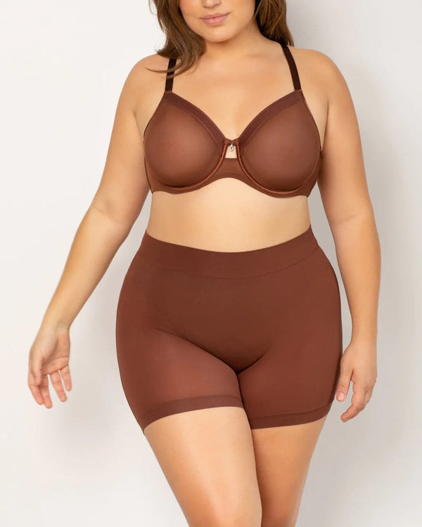 Slip Short - Champagne Nude – Curvy Couture