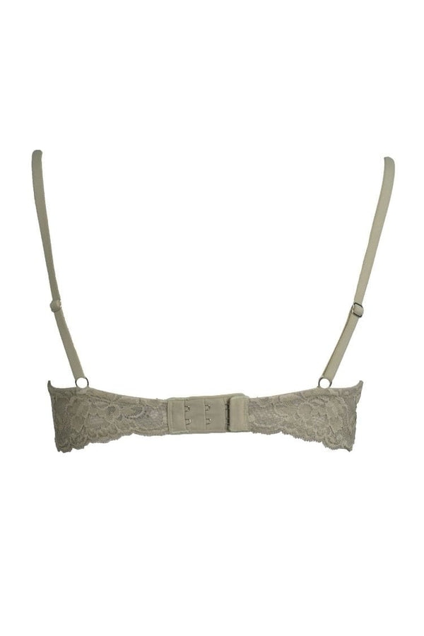 Flirt Demi Lace Bra - Sage - Chérie Amour