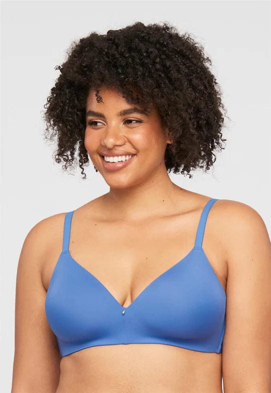 FITLAY Women's Full Cup Double Layer Molded Bra Pack of 1