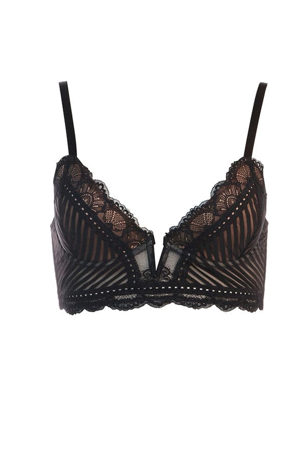 Glossie's Lace Sheer Bra - Chérie Amour