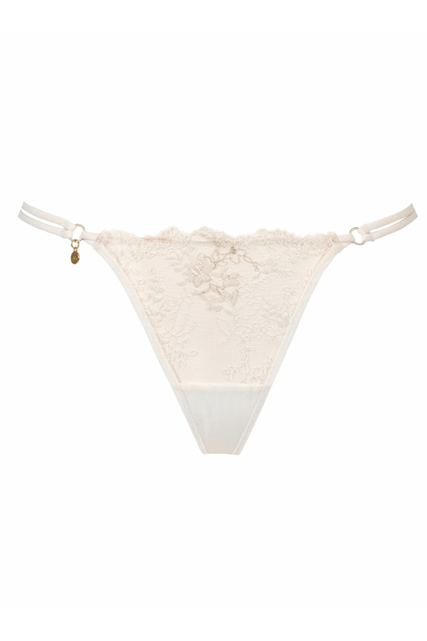 Atelier Amour Lingerie Après Minuit String - White