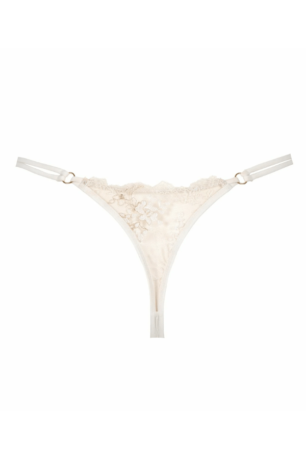 Atelier Amour Lingerie Après Minuit String - White