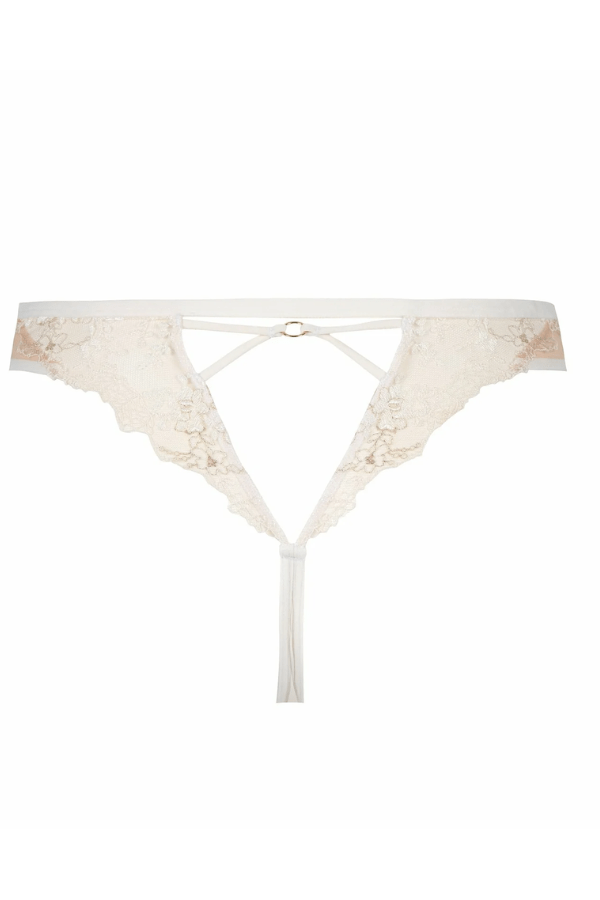 Atelier Amour Lingerie Après Minuit Tanga - White