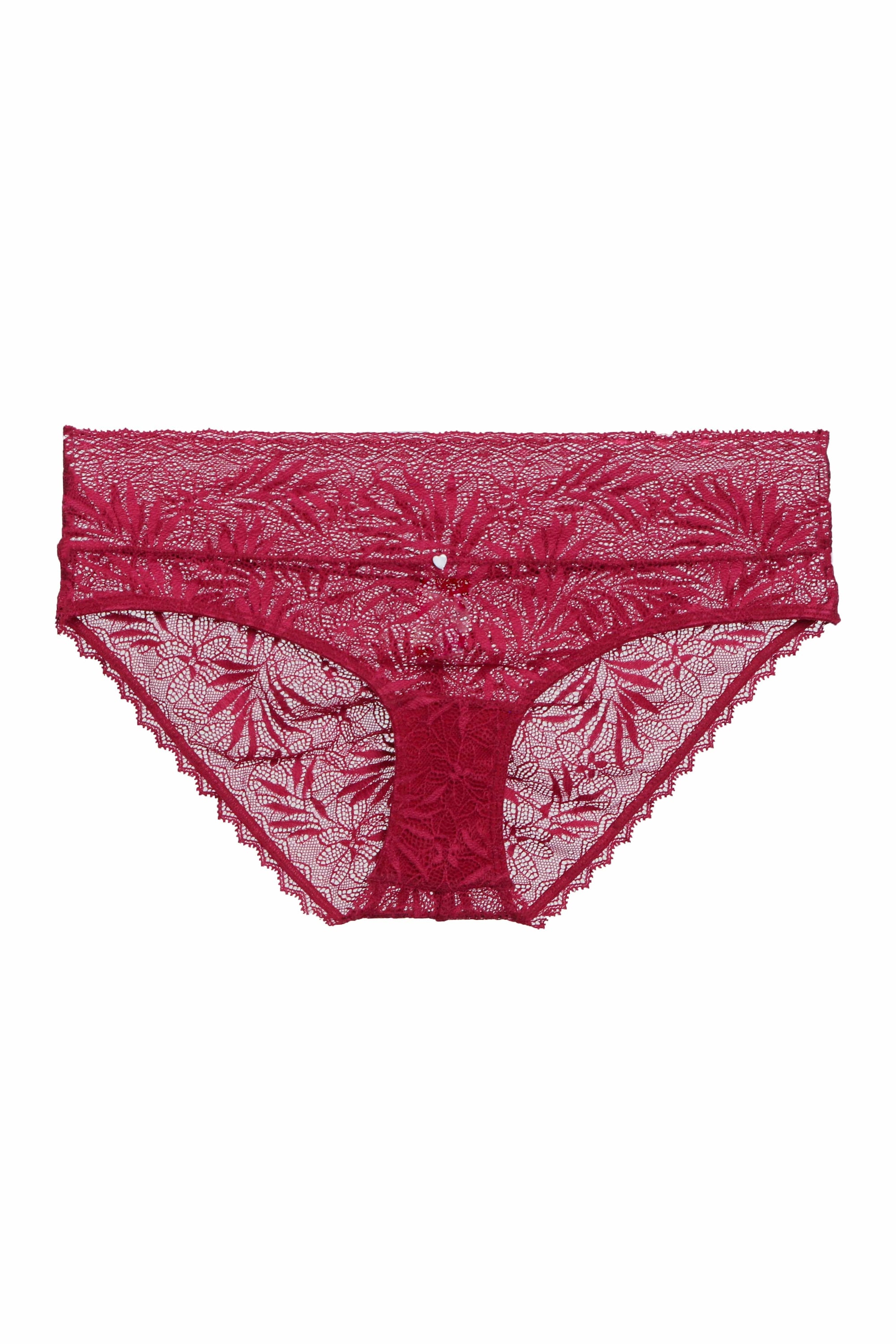 Victoria's Secret LUXE Unlined Appliqué Embroidered Demi Thong Bra Set Red