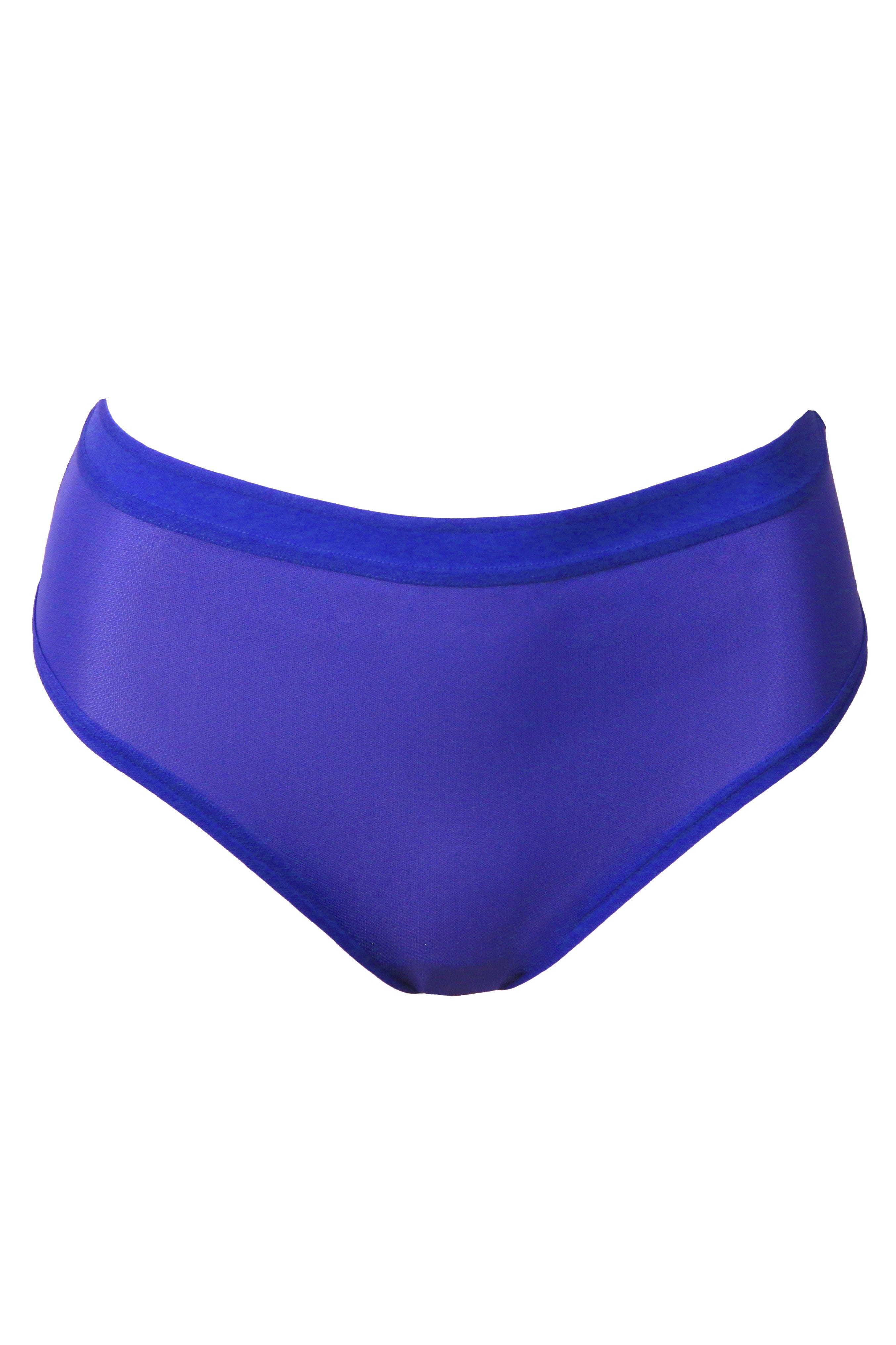 Luxe Balcony Bra & Thong/Briefs Set - Purple – Lounge Underwear