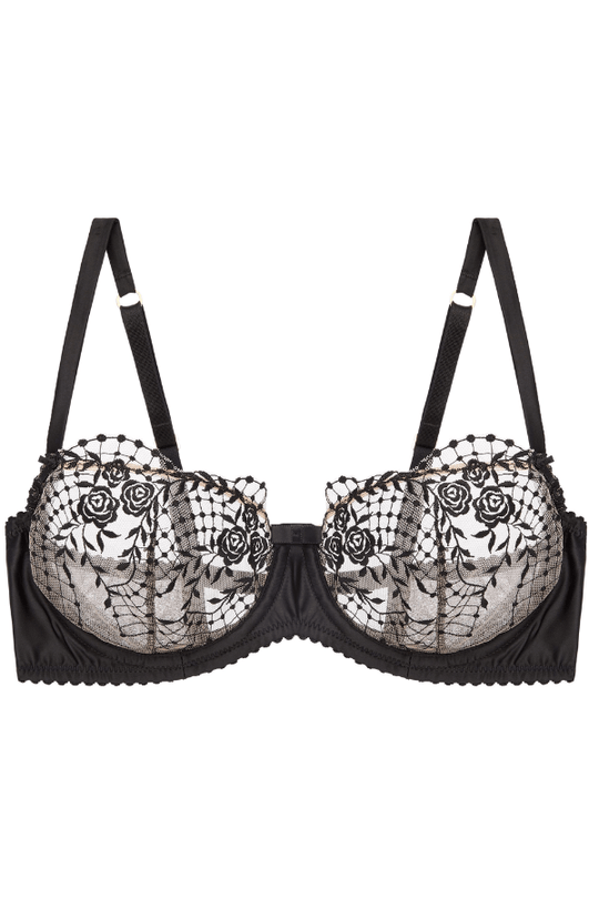 Dita Von Teese - My Sheer Witchery bra in luxe silver and black