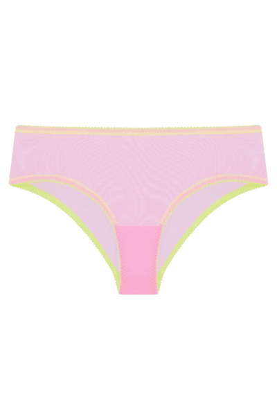 Ines Clean Tulle Thong - Bright Pink - Chérie Amour