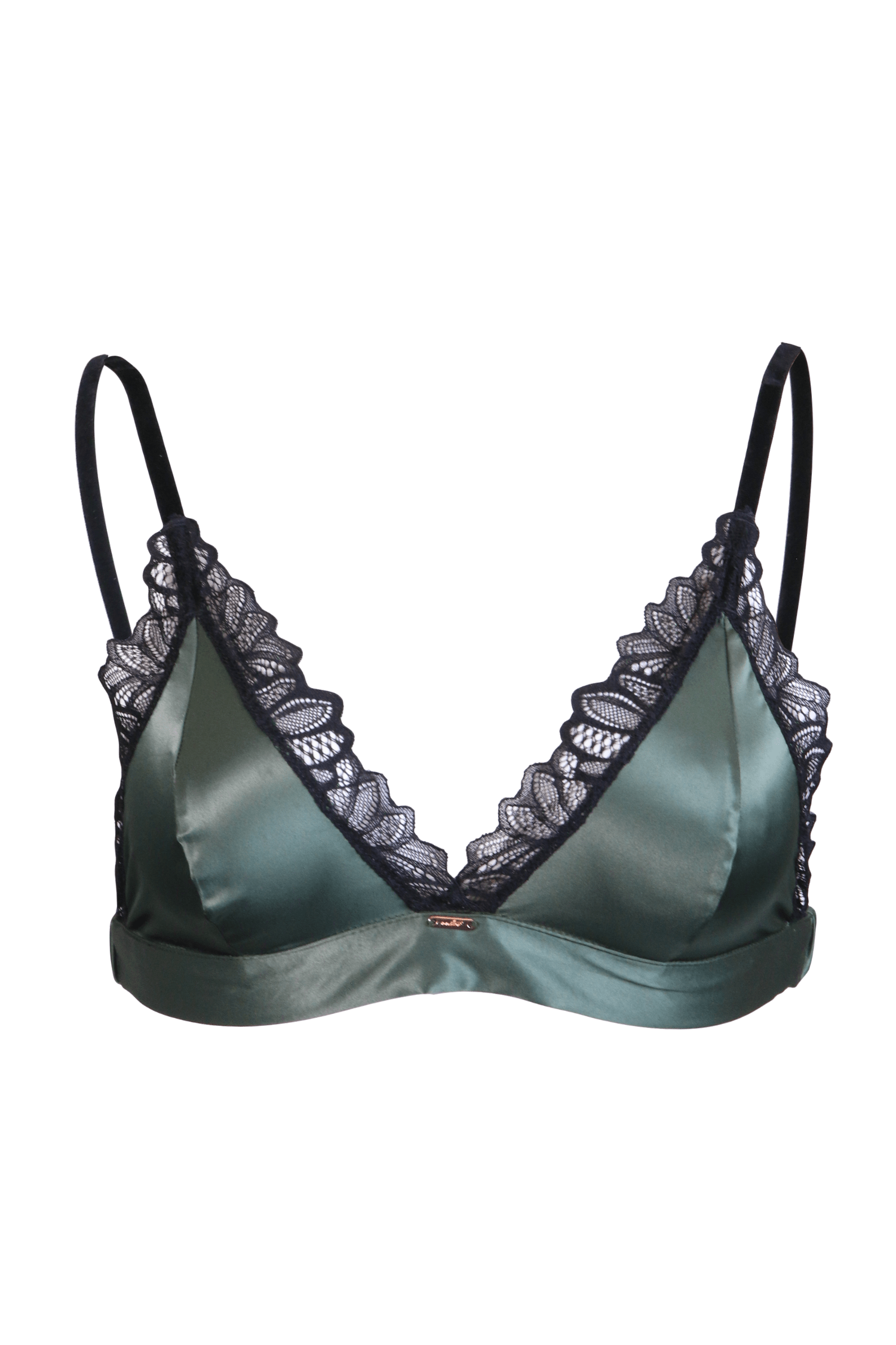 COSABELLA - FREE EXPRESS SHIPPING -Never Say Never Curvy Sweetie Bralette-  Ghana Green