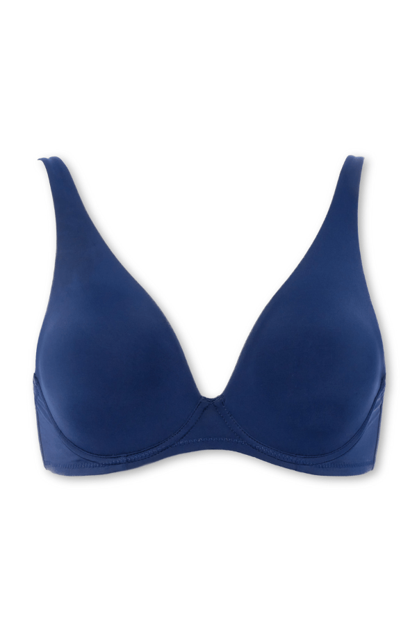 Huit Bras Forever Skin Underwire Bra - Navy