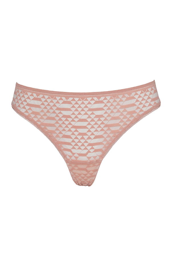 Huit Panty Garconne Thong - Blush