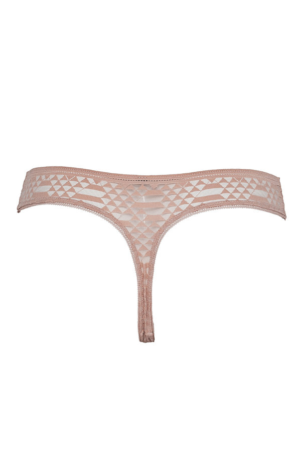 Huit Panty Garconne Thong - Blush