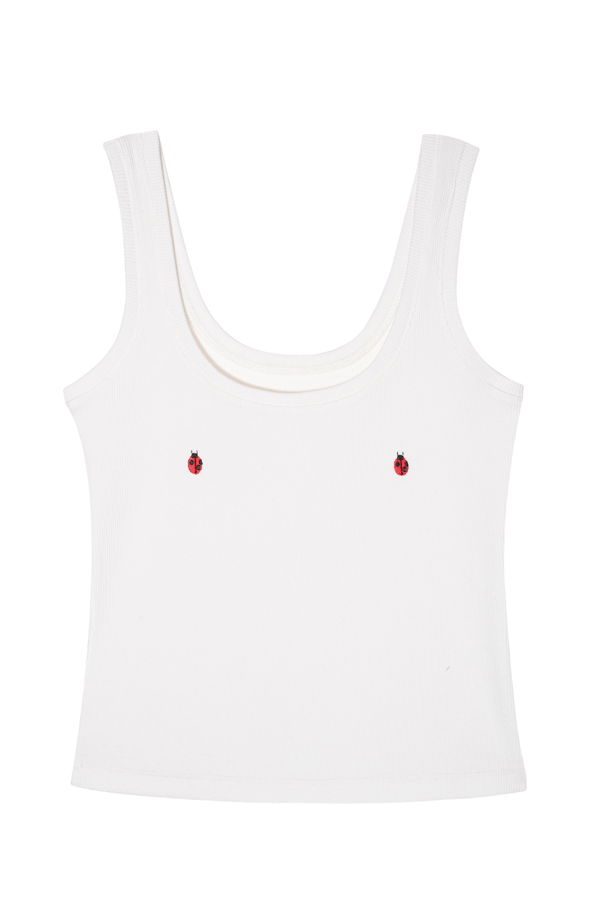 Le Petit Trou Top Coccinelle Top - White