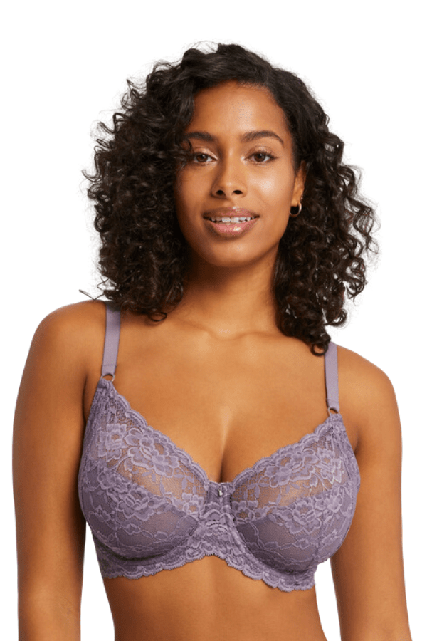 Montelle Bras Purple Cloud / 32 DDD/F Muse Full Cup Lace Bra - Purple Cloud