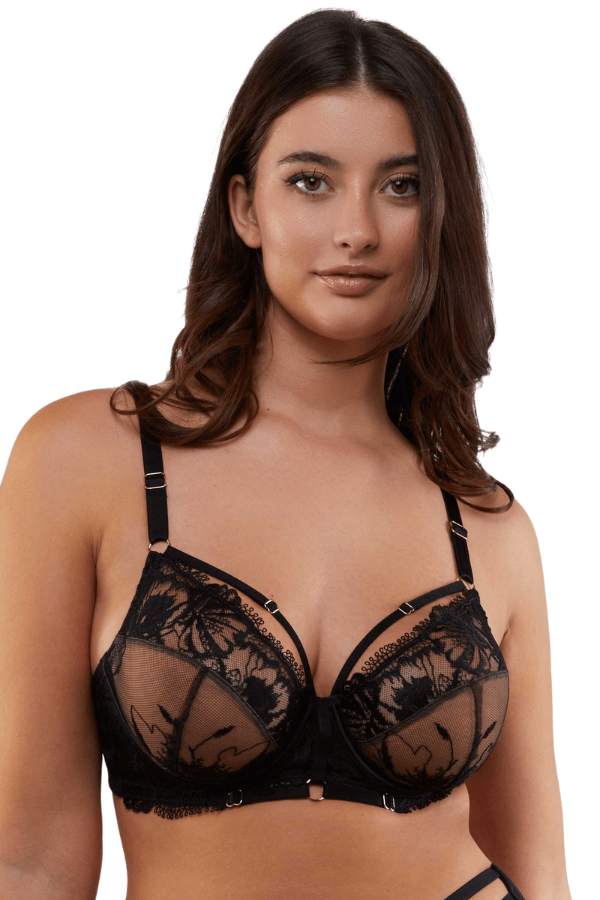 Plunge black bra - 30 products