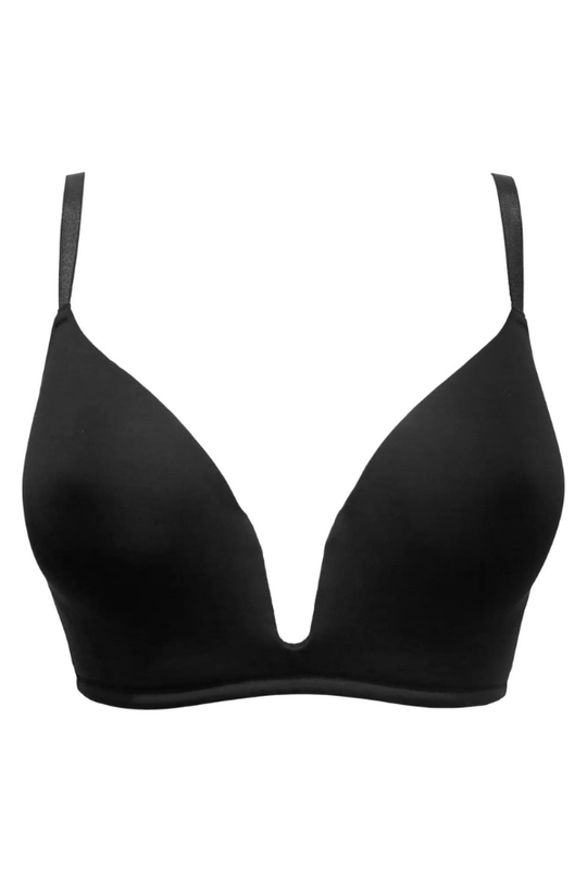 Buy Black Push-Up Triple Boost Plunge Bra from Next Finland