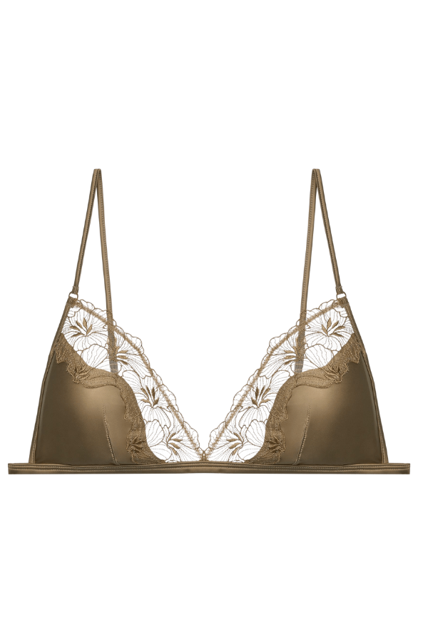 Underwear  Skiny Womens Every Day In Bamboo Lace Bronze