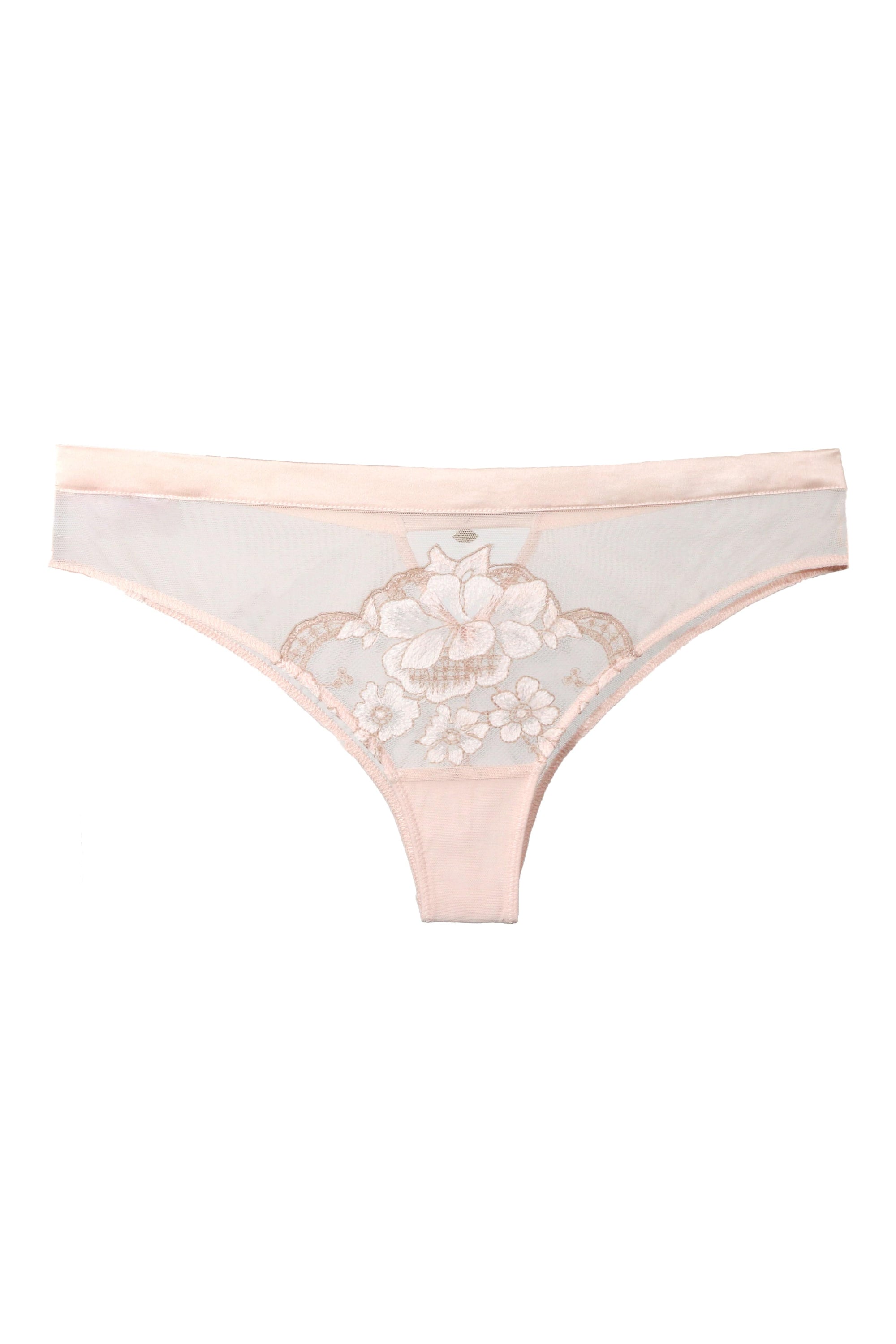  Victoria's Secret Pink No-Show Cheekster Panty, Bronze