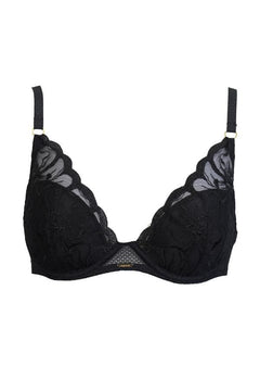 Chantelle - Fleurs Push Up Bra - Black