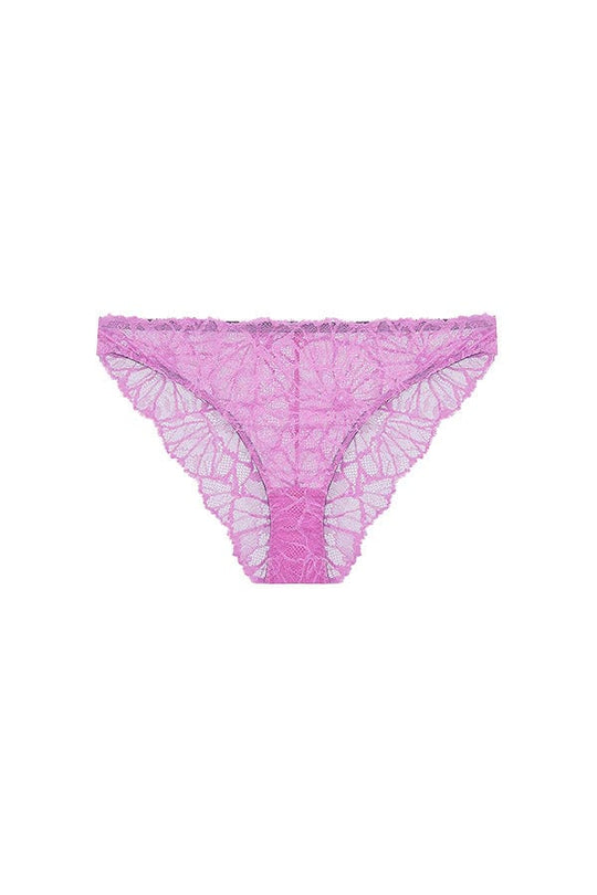 Anais Graphic Lace Underwire Bra- Lavender - Chérie Amour