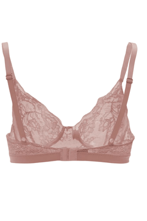 Soft Cup Lace Bra - Nude - Chérie Amour