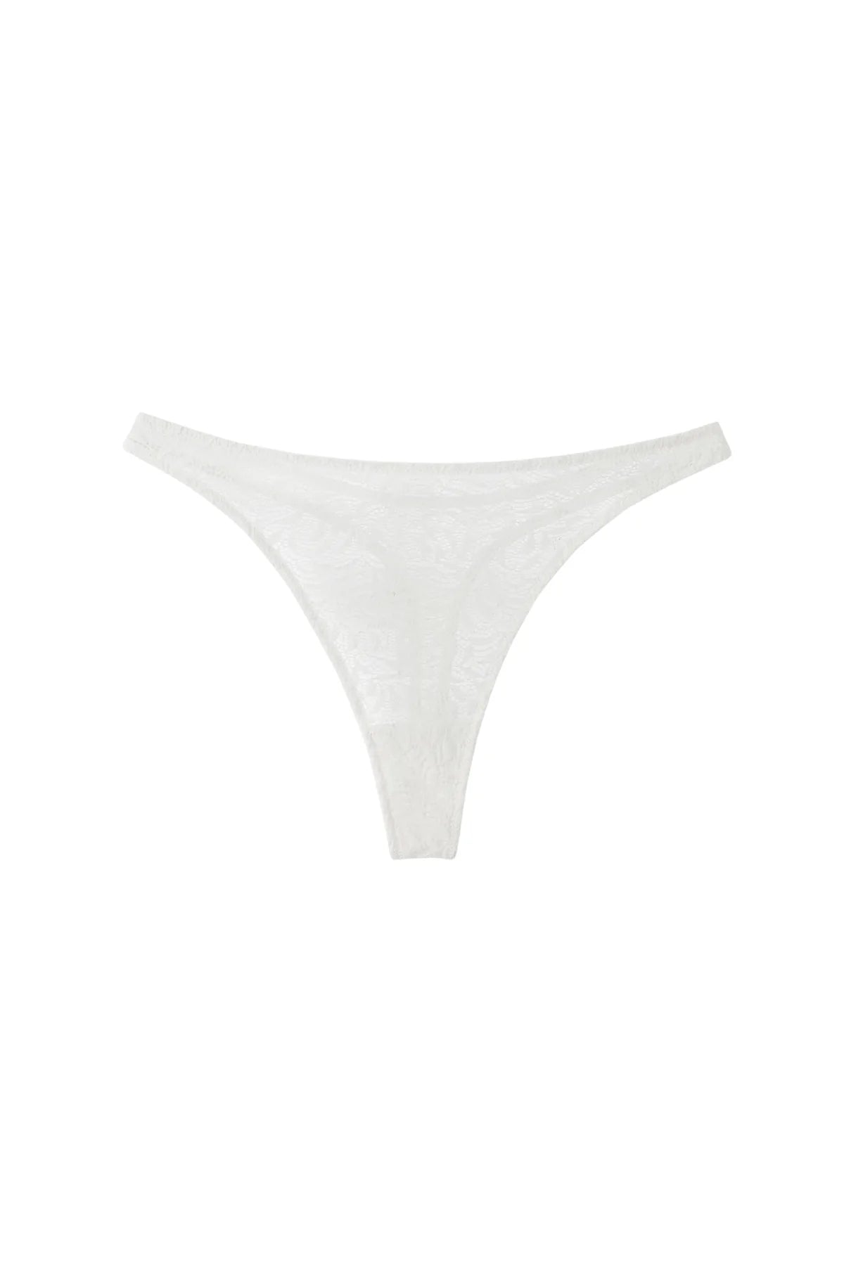 Acacia Thong - Off White - Chérie Amour