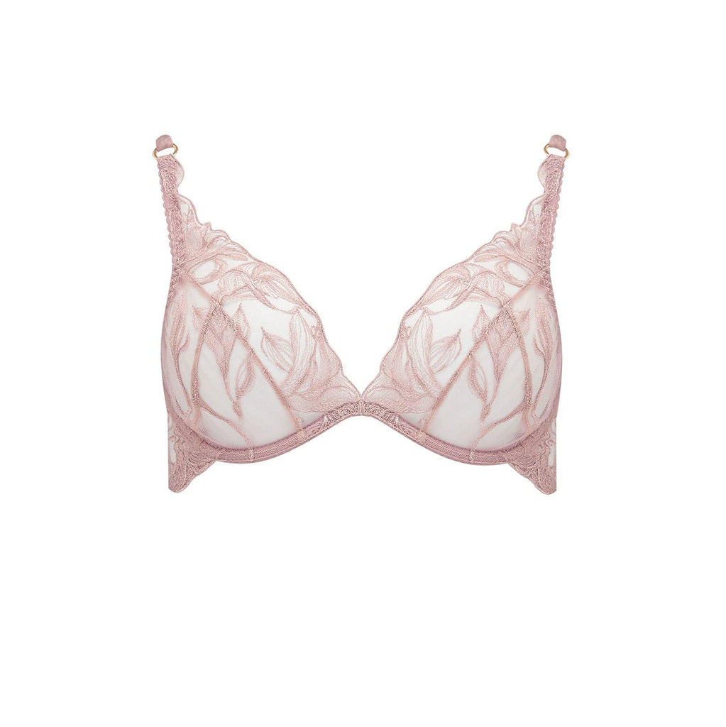 Lilian Plunge Bra - Dusty Rose - Chérie Amour