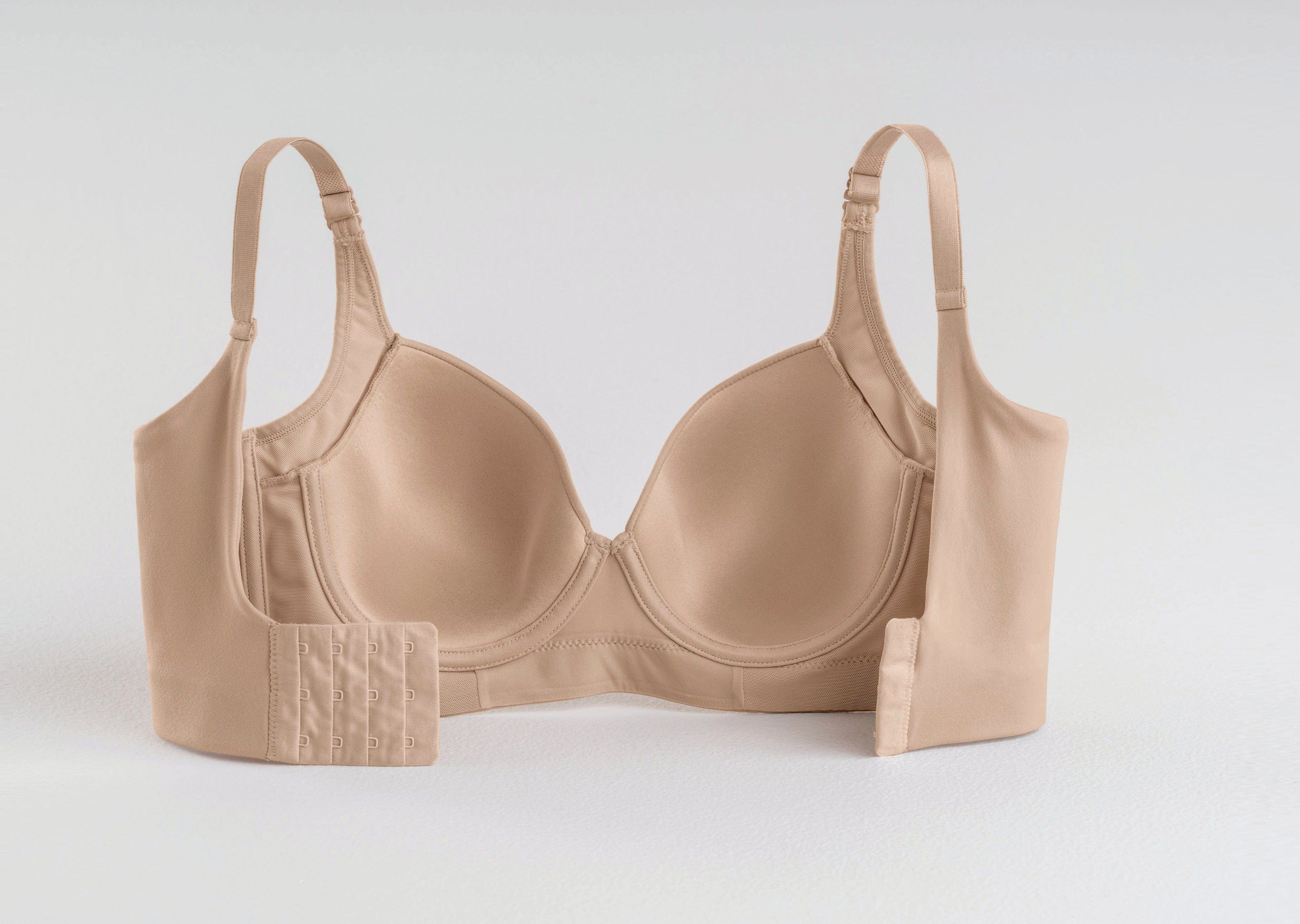 Sonsee High Back Comfort Bra - Nude