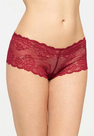 Lace Cheeky Panty- Pink Pearl - Chérie Amour