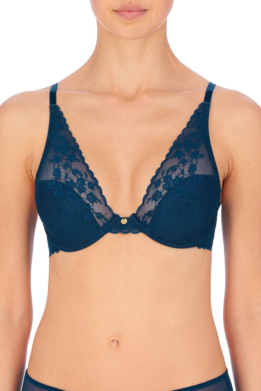 Ladies Fashion Wireless with Lace at Center Gore Bra - China