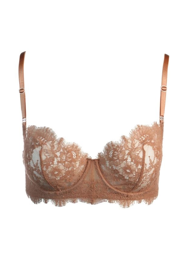 Skarlett Blue Balcony Entice Balconette Bra - Terracotta